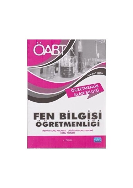 Öabt Fen Bilgisi Öğretmenliği - Öğretmenlik Alan Bilgisi
