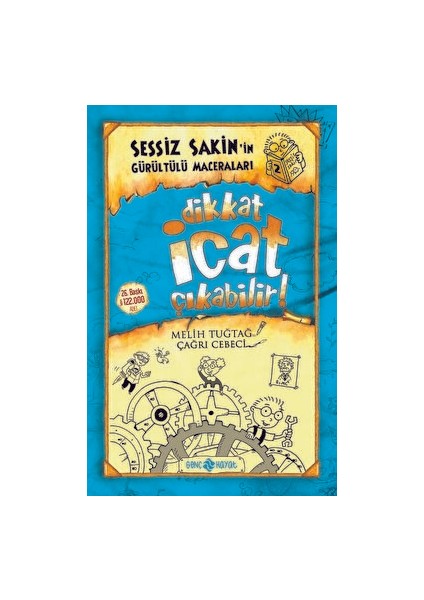 Dikkat Icat Çıkabilir! - Sessiz Sakin’in Gürültülü Maceraları 2 - Karton Kapak