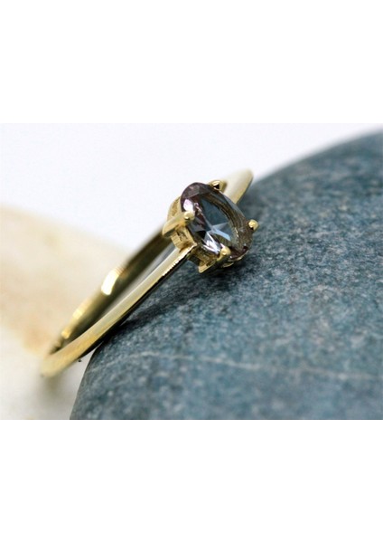 Gümüş Yüzük - 0.70 Ct Sultanayt Tektaş Yüzük-0.70 Ct Pırlanta Möntörü Evlilik Teklifi 925 Ayar Hediye Gümüş Yüzük