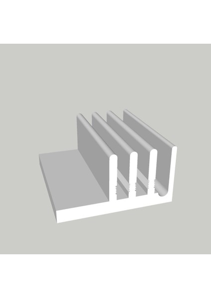 10ASY Alüminyum Soğutucu - 50MM x 20MM x 38MM - Delikli modelleri