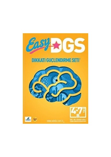 Easy DGS Dikkati Güçlendirme Seti (4-7 Yaş B)