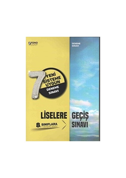 LGS Yeni Sisteme Uygun 7 Deneme Sınavı