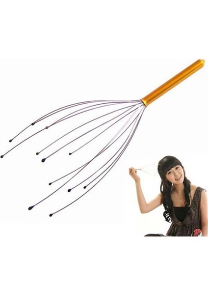 Buffer Buffer® Bokoma Yumuşak Uçlu Pratik Rahatlatıcı Kafa Kaşıma Teli Ve Masaj Aleti fırsatları