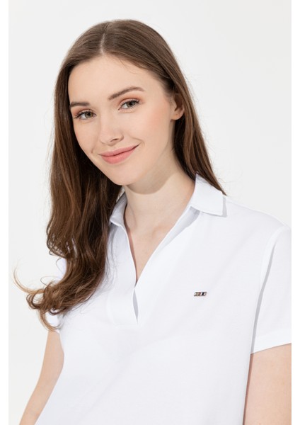 Kadın Beyaz Basic T-Shirt 50253141-VR013 fiyatları