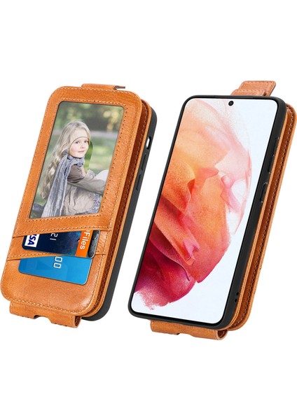 Samsung Galaxy S21 Artı 5g Kahverengi Için Fermuar Cüzdan Kasası (Yurt Dışından) fiyatları