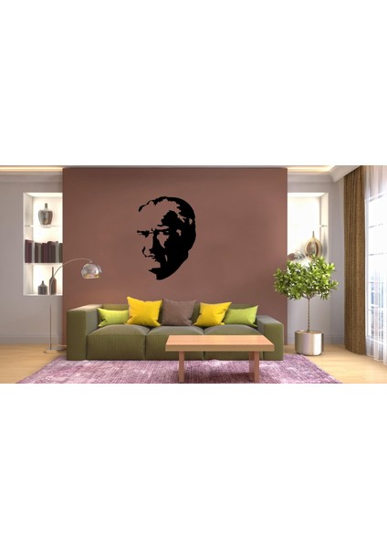 Ahşap Atatürk Portresi