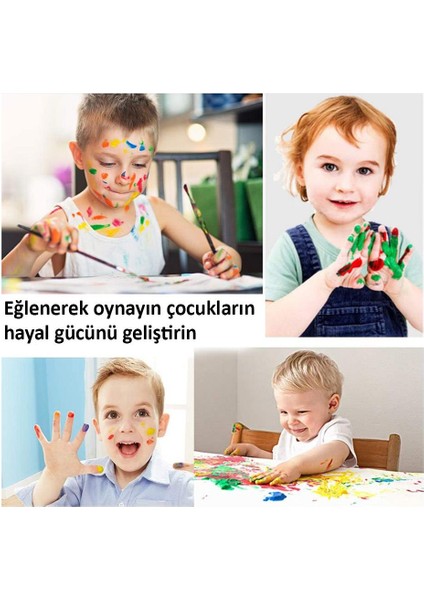 Parmak Boyası 6 Renk 1 Paket My Dido 6 Lı Parmak Boyası 1 Paket