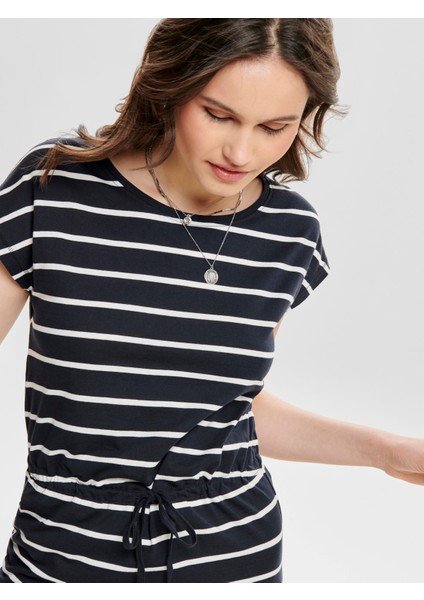 Belden Ayarlamalı Penye Elbise 15153021 fırsatları