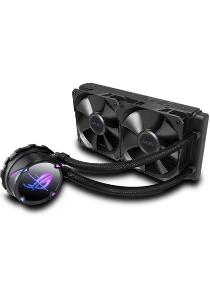 ASUS ROG STRIX LC II 240 ARGB WHITE EDITION AURA SYNC RGB 120MM ADRESLENEBİLİR FAN SIVI CPU SOĞUTUCUSU