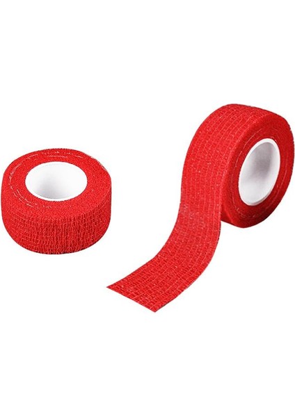 2.5 cm Kırmızı Elastik Kendinden Yapışkanlı Coban Bandaj