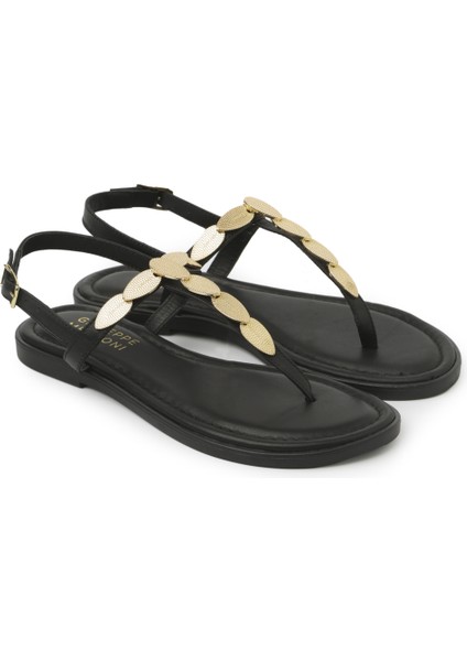 Kadın Sandalet MX-M.22341 Zs R500 Giuseppe Mengon Siyah