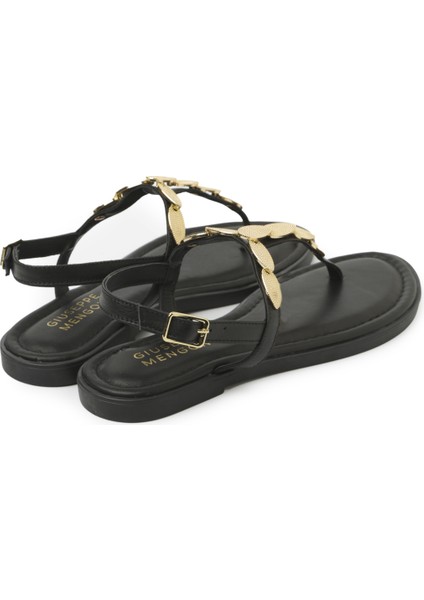Kadın Sandalet MX-M.22341 Zs R500 Giuseppe Mengon Siyah