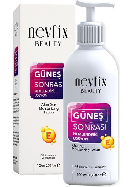 Güneş Sonrası Nemlendirici Losyon 100ML E Vitamin