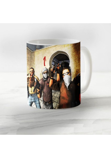 Cs Go Model 25 Desenli Kupa Bardak