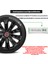 Fiat Ulysse 16 Inç Jant Kapağı Amblemli Piano Black 4'lü Takım 213 4