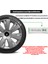 Renault Megane Iı 15 Inç Uyumlu Jant Kapağı Amblemli Gri 4'lü Takım 114 4
