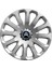 Citroen Zx 15 Inç Jant Kapağı Amblemli Gri 4 Adet 1 Takım 121 2