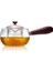 Çaydanlıklar Ahşap Saplı Rejim Buğulama Su Isıtıcısı Isıtmalı Borosilikat Cam Çaydanlık Kolu Çiçek Tapu Kettle | Çaydanlık Cam | Çaydanlık Su Isıtıcısı Çaydanlık Cam Çaydanlık 1