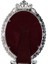 Taşlı Oval Fotoğraf Çerçevesi 20 x 25 cm 2
