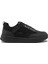 PC-31090 Siyah Lastik Bağlı Sneakers 1