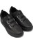 PC-31090 Siyah Lastik Bağlı Sneakers 4