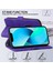 Samsung Galaxy A12 5g / 4g Mor Için Geometrik Çizgi Pu Kılıfı 4