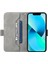 Samsung Galaxy A12 5g / 4g Gri Için Geometrik Çizgi Pu Kasası 3