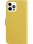Iphone 13 Pro Max Yellow Için Litchi Doku Kılıfı 4