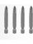 PH2X100 mm Bits Uç Yıldız (10 Adet) 1