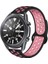 Galaxy Watch 3 45MM Krd-02 Suya Dayanıklı Delikli Renkli Silikon Kordon 1