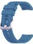 Fossil Watch Gen 6 Için Silikon Kordon Kayış Mavi 1