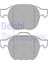 LP1869 On Fren Balatasi Mazda 3 03- Mazda 3 09- Mazda 5 05- Mazda 5 10- Focus Iı 04 /- Focus Iı C Max 04-07 C Max 07 /- Focus Iıı 11 /- 1.6eco / 1.6tdci / 1.8tdci 1223682 3M512K021AA (WA367992) 1
