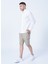 Slim Fit Bej Erkek Şort 222 Lcm 221008 Man 1 Bej 1