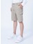 Slim Fit Bej Erkek Şort 222 Lcm 221008 Man 1 Bej 3