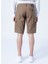 Slim Fit Kum Erkek Şort 222 Lcm 221008 Man 4