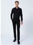 Normal Bel Normal Paça Slim Fit Siyah Erkek Pantolon PN1014300198 1