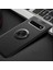 Galaxy S10 Kılıf Yüzüklü Silikon Range - Siyah 1
