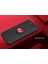 Apple iPhone 7 Kılıf Yüzüklü Silikon Range - Siyah-Kırmızı 1