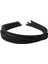 10X Boş Alice Band Kafa Bandı Saten Sarılı Saç Çember Diy 5mm Saç Bandı Siyah (Yurt Dışından) 2
