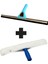 Metal Başlıklı Cam Çek Çek Camsil 45 cm + 45 cm Peluş ve Aparatı + 50x50 cm Mikrofiber Cam Bezi + Aparat 1