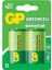 GP13G Greencell R20P/1250/D Boy Kalın Pil 1.5 Volt 2'li Kart 1