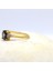 Altın Yüzük - 1.20CT Mistik Topaz(Alecsandrt)Selena Evlilik Teklifi 14 Ayar Altın Yüzük-Alecsandrt Tria Tek Taş Yüzük 5