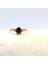 1.20Ct Mistik topaz Selena Evlilik Teklifi 925 Ayar Gümüş Yüzük-Tria Tek Taş Yüzük 7