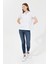 Kadın Beyaz Basic T-Shirt 50253141-VR013 4