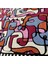 Grafik Desenli Özel Tasarım El Dokuması Hand-Tufted Halı 3
