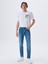 Erkek Lumıs Y Normal Bel Dar Paça Slim Jean Pantolon 1