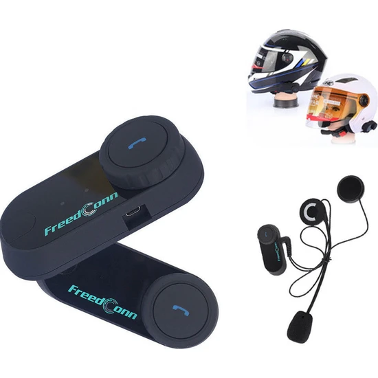 Freedconn T-Com Vb Bluetooth Interkom Motosiklet Kask Kulaklık