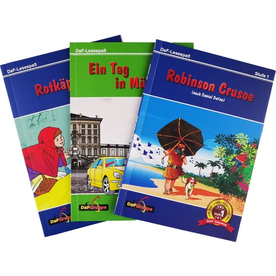 Daf Yayıncılık Almanca A1 Hikaye Seti Kitabı ve Fiyatı