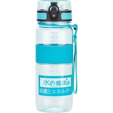 Uzspace 650 ml Spor ve Günlük Tritan Matara - Turkuaz