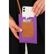 Erkan İçen Design Keçe Omuz Çantası/ Kartlık